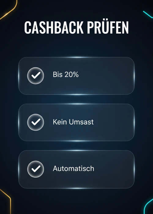 Cashback prüfen beim Crypto Casino — bis 20%, wöchentlich, kein Umsatz und automatisch als Checkliste.